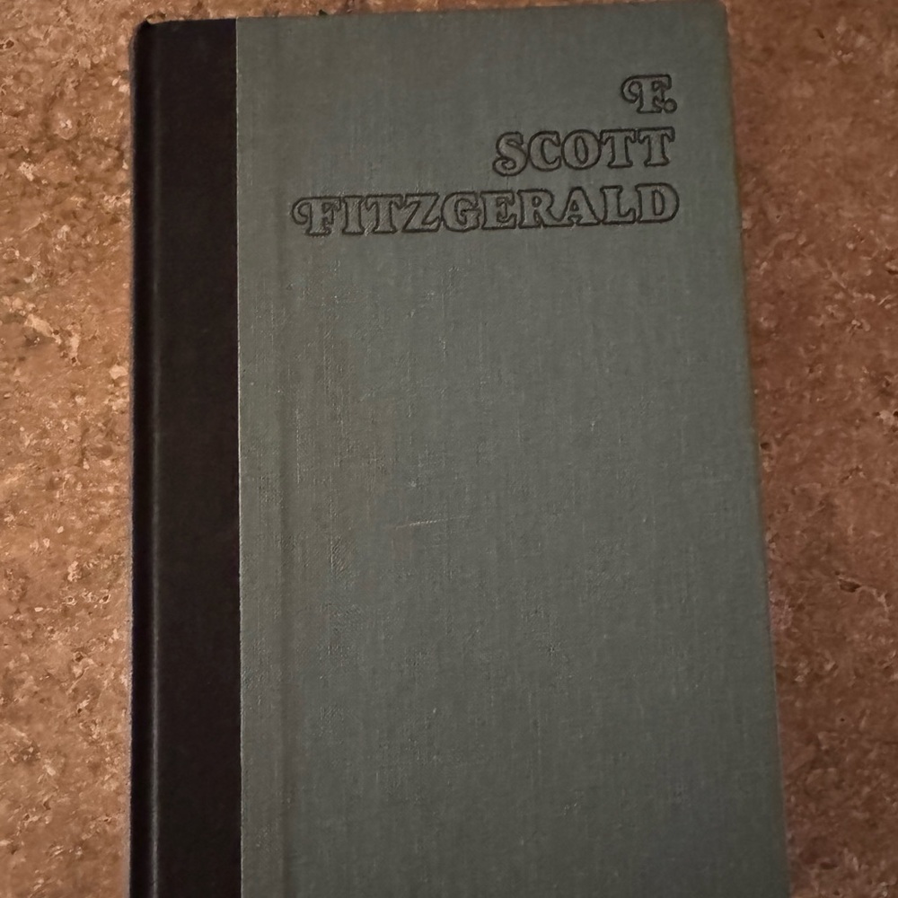 F. Scott Fitzgerald Hardcover Book This Side of Paradise 1948 Vintage